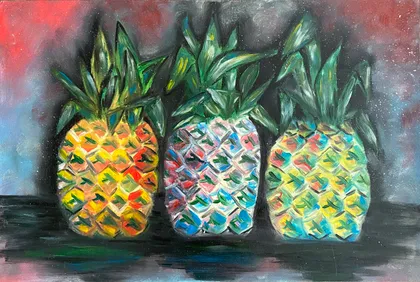 фото, Картина олійними фарбами