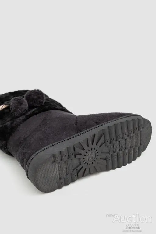 Угги женские, цвет черный, 131R152626 Де купити
