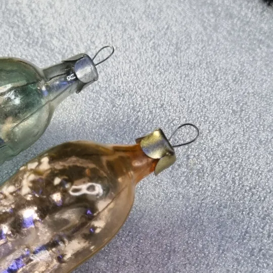 Елочные игрушки "огурец" 2 шт (ссср) Продаж