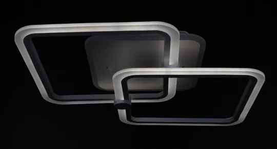 Люстра потолочная LED с пультом A2503/2-RGB-wh Белый 10х41х63 см. Де купити