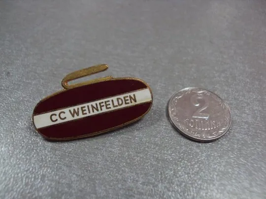 знак керлинг cc curling club weinfelden №2868 Ціна