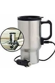 Термокружка с подогревом 12v 380 мл, автомобильная кружка 8,5*15,5*6,5см Ціна