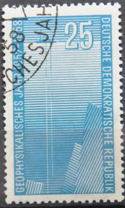 фото, ГДР Космос Геофизический год 1957