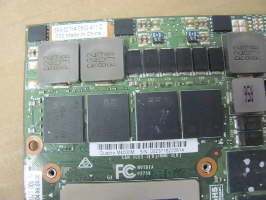 номер0141-14 відеокарта NVIDIA M4000M 4GB GDDR5 N16E-CQ3-A1 827227-001 для HP EliteBook ZBOOK 17 G3 оригінал Де купити