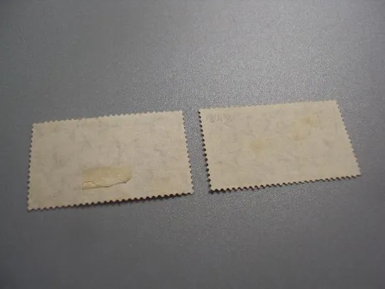 марки Италия 1956 личности люди химик Амедео Авогадро 100 лет со дня смерти  лот 2 шт гаш №2825 Продаж