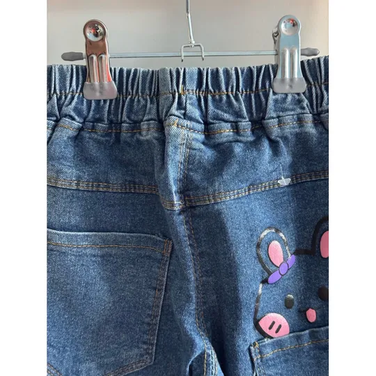 Джинси для дівчинки з зайчиком Торговий майданчик