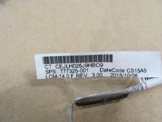 499-8 шлейф матриці 777325-001 для HP Elitebook 745 G2  оригінал З аукціону