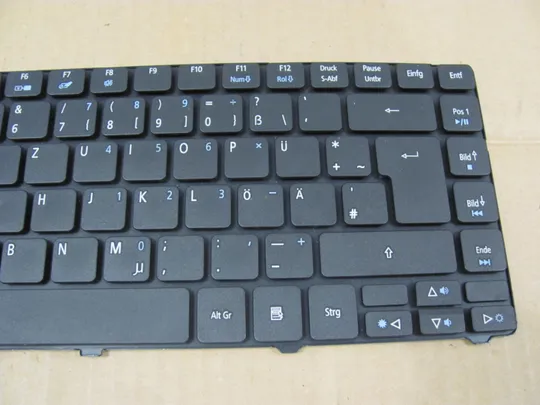 номер0005-23 клавіатура робоча 90.4HL07.S0G  V104630DK3 для Acer 3810 4535 4935 4810T оригінал З аукціону