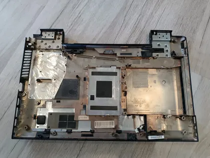 фото, Нижня частина корпусу (піддон, корито) для ноутбука Lenovo IdeaPad B570 B575 B570E