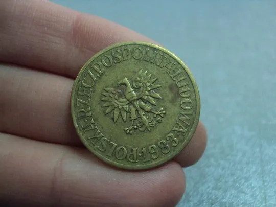 монета польша 5 злотых 1983 №9731 З аукціону