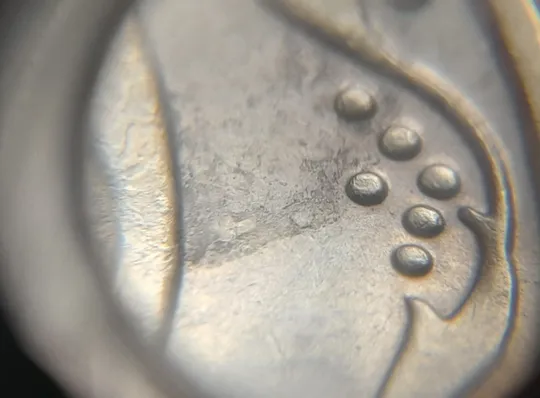 (7862) 50 копійок 2018 'борозда' (розшарування) на реверсі та аверсі (50 копеек 2018 цікавий брак) Де купити