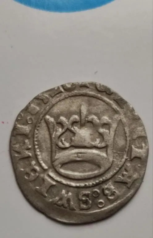 Купити Монета полугрош Людовик Ягеллончик король Галичины, Хорватии, Силезии и проч., чекан Свидница ufm322