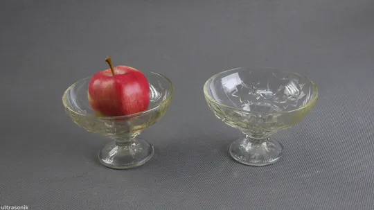 Вази креманки для десертів міні 2 шт прозоре радянське скло Вживане Торговий майданчик