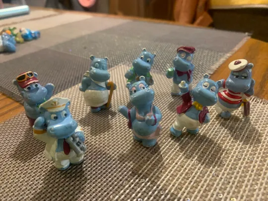 Іграшка кіндер бегемоти 1992р Ціна