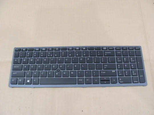 номер0726-1 клавіатура Keyboard  робоча з підсвіткою 848311-B31 PK13C32A01  для  HP Zbook 15 G4 G3 17 G3 оригінал Ціна