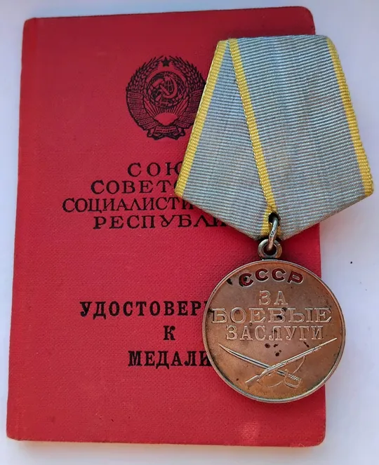 ☝️&#039;За боевые заслуги&#039; с документом! Ціна