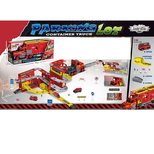 Гараж-трейлер игровой в наборе XG879-121 59 см Ціна