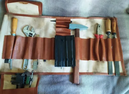 фото, Набор слесарного инструмента. СССР-1985г. З-д Калибр.