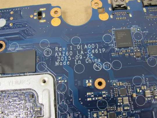 594-7  материнська плата AAZ60 LA-C461P SR2F1 i7-6600U   для Dell Latitude E7470  7470 оригінал Недорого