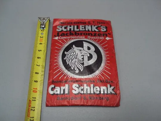 Купити Пакетик с наполнением Лаковая бронза Карл Шленк Нюрнберг Schlenk's lackbronzen Carl Schlenk №13511