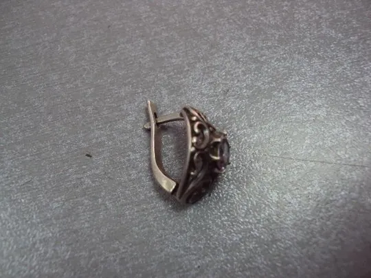 Купити Серьга кульчик серебро вес 2,46 г №11114