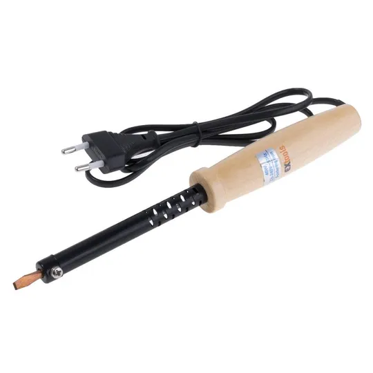 Паяльник із дерев'яною ручкою WDB-30W, 220V Ціна