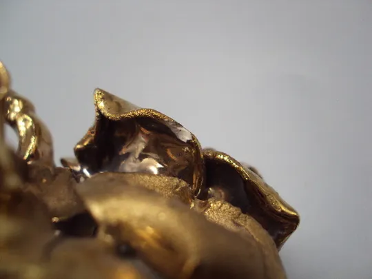 Шкатулка фарфор позолота цветы розы и листья большая размер 11,5 х 12 см №18390МЯ На торгах