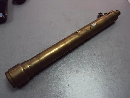 Подзорная труба Нивелир-теодолит G.Gerlach 1890-1895 гг длина 41 см, диаметр 4,2 см (№1275) З аукціону