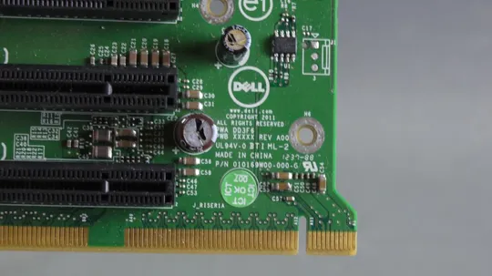 Купити райзер на 3 устройства PCI-E для серверов Dell Riser Assembly Board p/n 010169W00-000-G