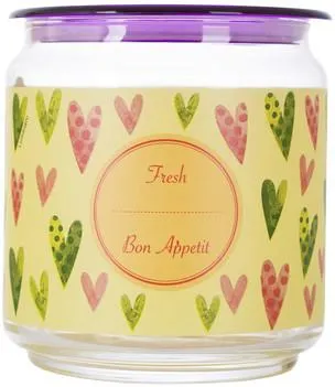 Набор банок Luminarc Plano Colorful Hearts P9214 3 предмета Де купити