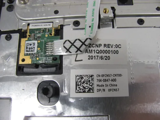 номер0883-16 Кришка панель палмрест клавіатура 0FCN57 AM1Q0000100 для Dell Vostro 5468 5568 V5568 оригінал Торговий майданчик