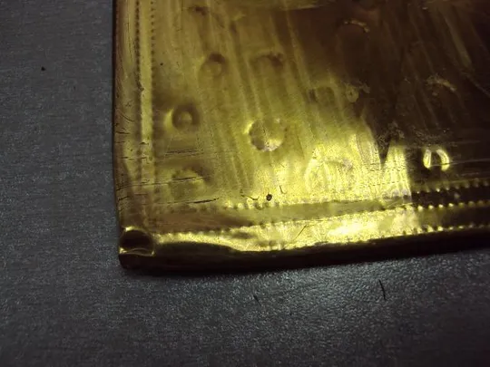 Чеканка картина портрет девушка медь размер 28,3 х 18,3 см №11718 Характеристики