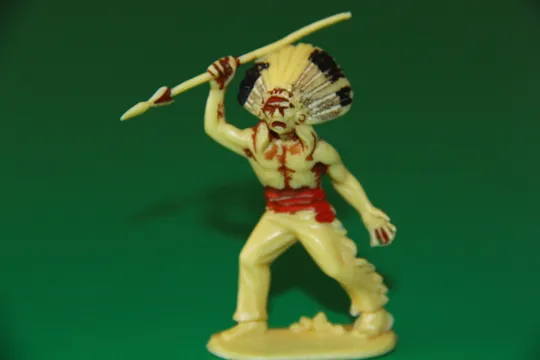 ІНДІАНЕЦЬ ІЗ СПИСОМ индеец 55-60мм JEAN HÖFLER ФРН ФРГ Ціна