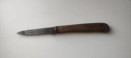 Купити Антикварный нож с гравировкой Тюлень , Золинген сталь, 2-я мировая война ks462