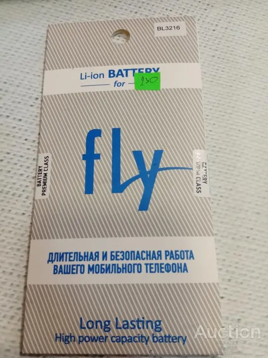 Аккумулятор (оригинал 100%) для Fly BL3216 новый Ціна