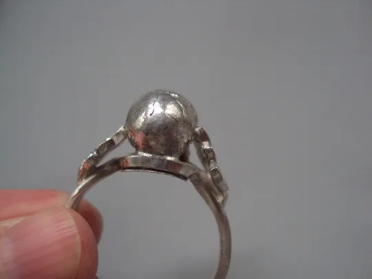 Мужское кольцо череп и листья листочки перстень серебро Украина вес 11,86 г 23 размер №15755 Характеристики