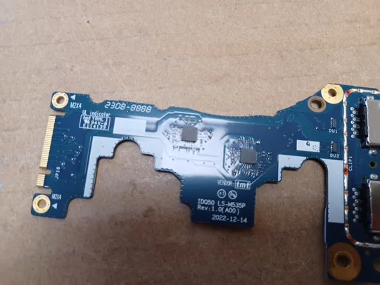 номер0780-16 плата USB IDQ50 LS-M535P NBX00033A00 для Dell Inspiron G16 7630 G15 5530 5535  оригінал Продаж