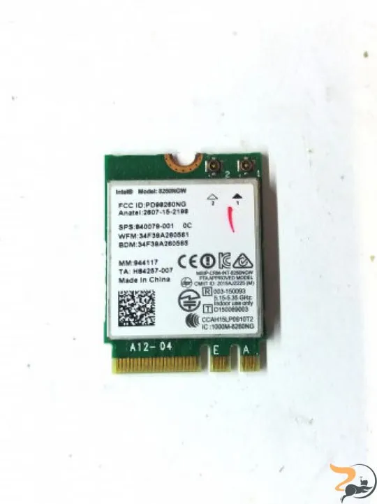 Адаптер WiFi знятий з ноутбука Asus UX330C, U330CA, U330CAK, 8260NGW, PD98260NG, Б/В. Ціна