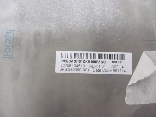 604-9 кришка матриці 6070B1045101 862350-001 для HP EliteBook 820 G3  оригінал На торгах