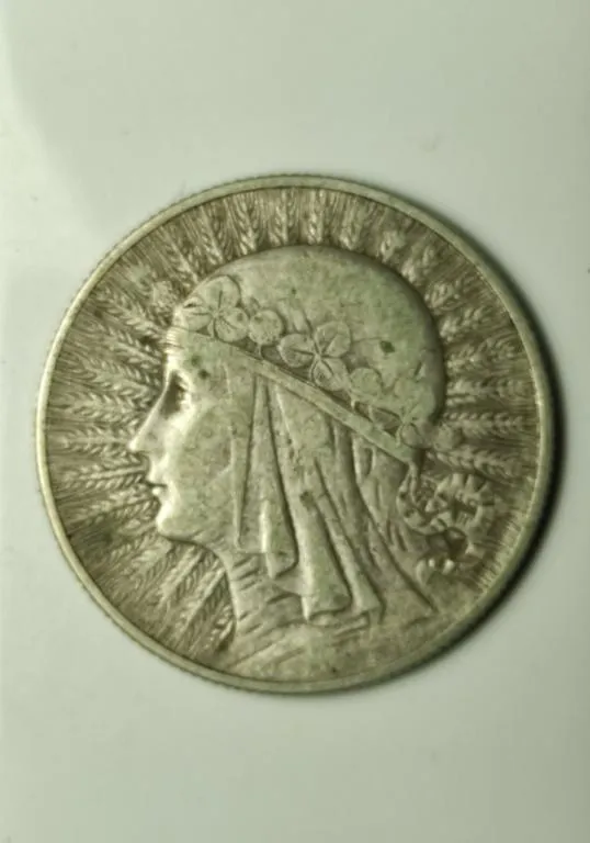 5 злотых 1932 года монета   королева Ядвига серебро Польша st934. Ціна
