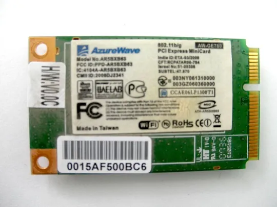 WiFi адаптер AR5BXB63 Asus X50N (00008) Ціна
