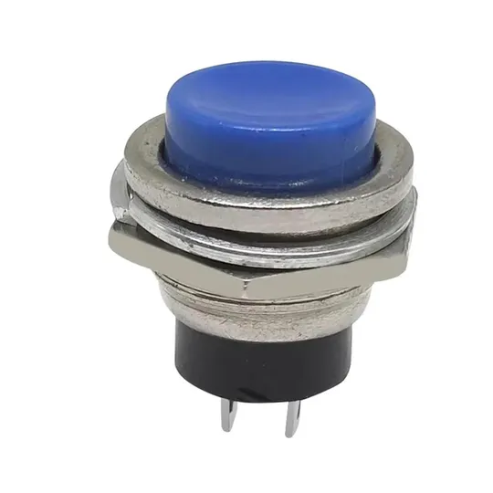 Кнопка DS-212 blue OFF-(ON), 2pin, 3A 250V, синя Ціна