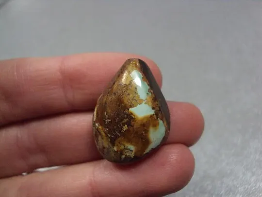 Камень варисцит на подложке для ювелирных изделий вес 4,21 г размер 7,5 х 23,5 х 17,5 мм №13283 Продаж