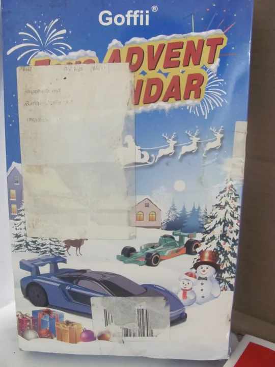 Адвент-календар для дітей, різдвяний календар для дітей, іграшки для хлопчиків  (20) На торгах