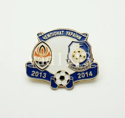 фото, Футбол значок  Шахтер Донецк - ФК Черноморец Одесса Премьер-Лига  2013-2014