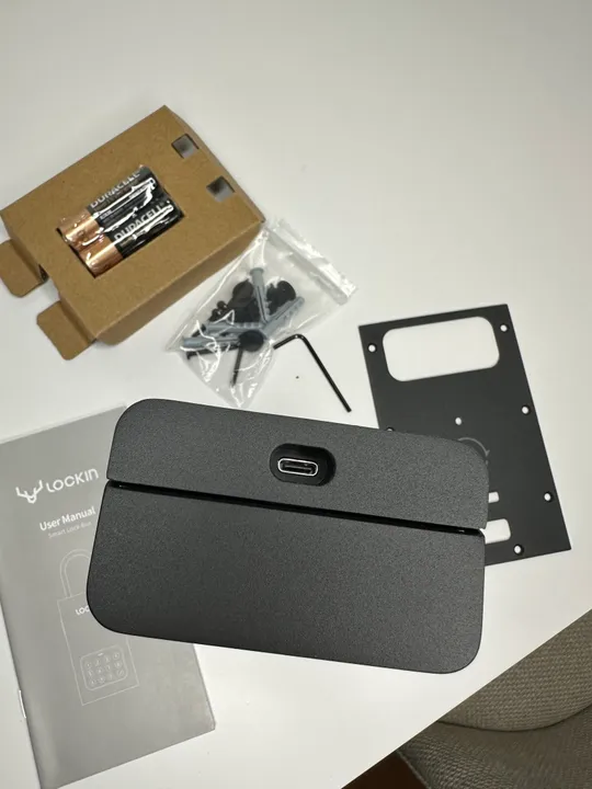 Портативний настінний дверний підвісний замок Smart Lock Box L1 Lockin L1 Smart Lockbox, 30 груп паролів, розблокування Bluetooth і PIN-коду(21) Недорого