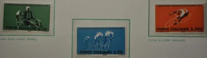 фото, Италия Спорт чемпионат мира по велогонкам 1962 MNH