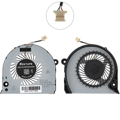 фото, Вентилятор для ноутбука DELL INSPIRON 15 7577, 7588 (GPU FAN) (DFS541105FC0T) (Кулер)