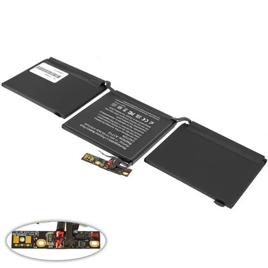 Купити Батарея для ноутбука Apple A1713 (A1708 MacBook Pro 13&#039;&#039; Late 2016 - Mid 2017) 11.4V 54.5Wh 4781mAh Black