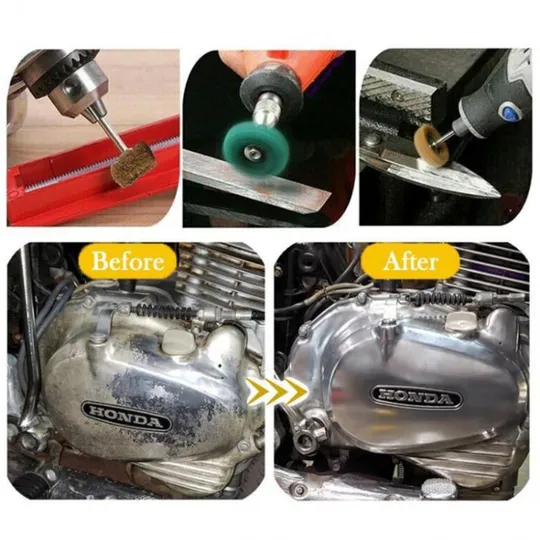 Абразивні шліфувальні насадки 25х12мм з синтетичного матеріалу Характеристики